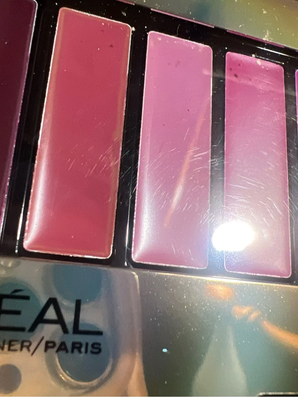 Lip Highlighter Illuminator L’OREAL La Palette Plum 02 Matte Makeup Cosmetics
